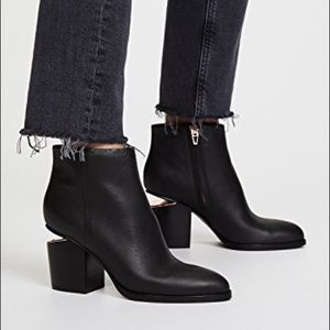 Alexander Wang Gabi Boot 36 6 Black Rose Gold